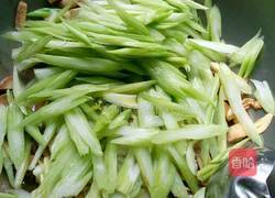 芹菜炒豆干的做法图解5