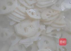 凉拌莲藕（家常菜）的做法图解3
