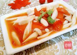 海鲜菇炒西红柿的做法图解8