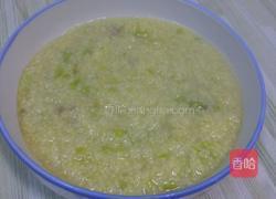 猪肉白菜小米粥的做法图解6