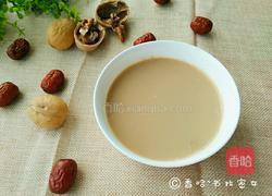 核桃红枣豆浆的做法图解9