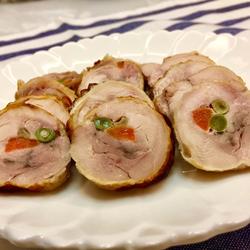 鸡腿蔬菜卷的做法[图]