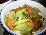 肉炒莴苣