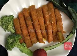 蛋黄焗南瓜的做法图解5