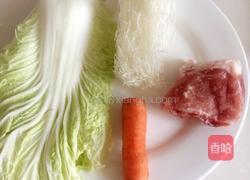 白菜拌粉丝的做法图解1