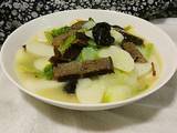 山药牛肉汤年糕
