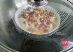 腊肉蒸豆腐花的做法图解4