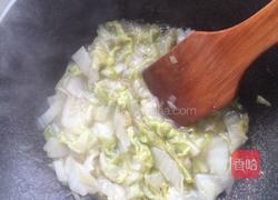醋溜白菜的做法图解4