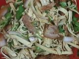 凉调猪头肉豆皮