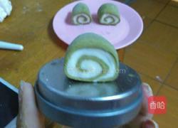 抹茶双色馒头的做法图解10