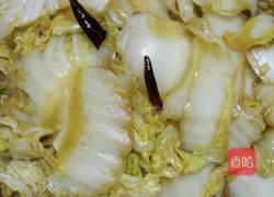 醋溜白菜的做法图解4