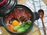 砂锅腊肉饭