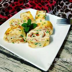培根厚蛋烧的做法[图]