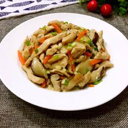 鸡肉炒香菇的做法[图]