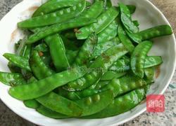 清炒荷兰豆的做法图解8