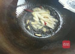 蒜台炒豆香干的做法图解2