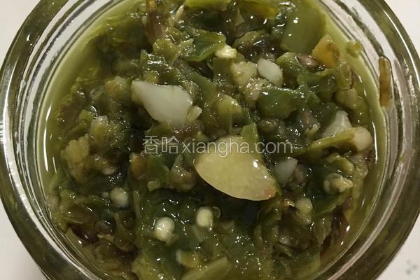 青辣椒酱的做法 菜谱 香哈网