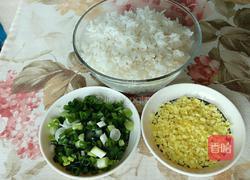 姜粒鸡蛋炒饭的做法图解2