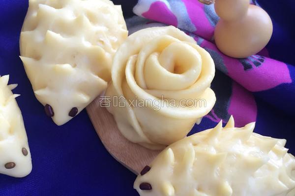 南瓜馒头(花样)的做法