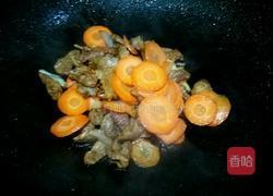 胡萝卜圈炒肉的做法图解6