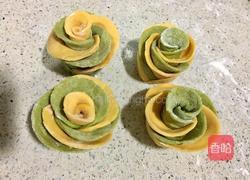 双色玫瑰花卷的做法图解8