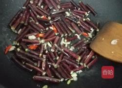 清炒红豆角的做法图解5