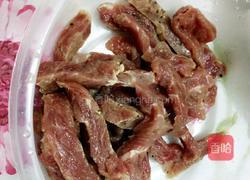 青椒炒牛肉（牛排）的做法图解2
