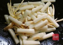 九芽肉丝炒年糕的做法图解12