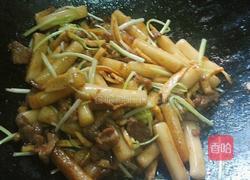 九芽肉丝炒年糕的做法图解18