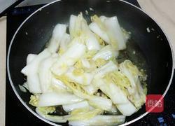 醋溜白菜的做法图解4