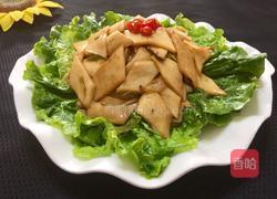 杏鲍菇扣生菜的做法图解7