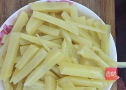 酥脆炸薯条的做法图解5