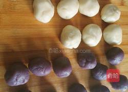 紫薯红豆酥的做法图解4