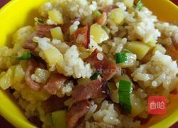 培根土豆焖饭的做法图解3