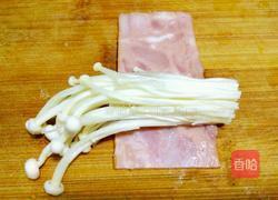 培根金针菇卷的做法图解6