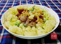 四季平安炒菜花的做法图解8