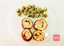 山楂杭菊蒸鱼头的做法图解1