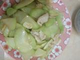 佛手瓜炒肉片