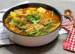 韩国牛肉豆腐锅的做法图解10