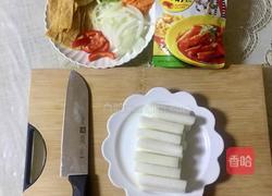 韩式炒米条的做法图解1