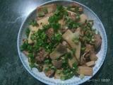 杏鲍菇炒肉片