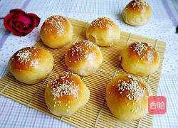 全麦小面包（豆沙馅）的做法图解17