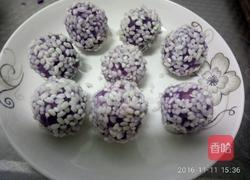紫薯糯米丸的做法图解8