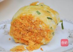 沙拉肉松面包卷的做法图解8