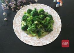 清炒西兰花的做法图解7