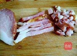 芥菜腊肉炒饭的做法图解6