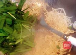 肉丝手掐菜的做法图解7