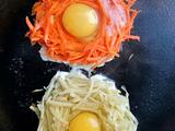 土豆饼and胡萝卜饼