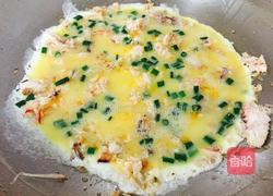 蟹肉煎蛋的做法图解3