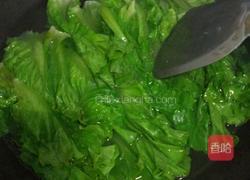 蚝油生菜的做法图解4